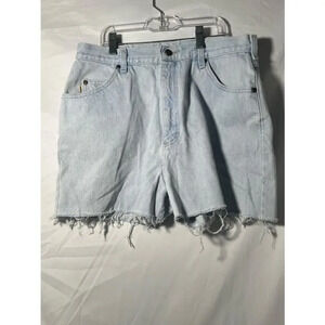 denim‎ Riders vintage Light Blue Shorts Size 14 M